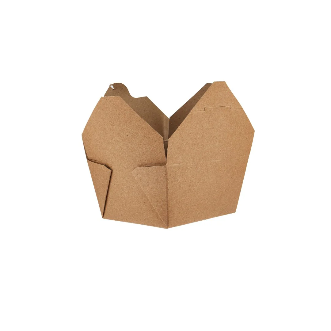 100 Pieces 72 Oz Kraft Pe Takeaway Box - Image 3