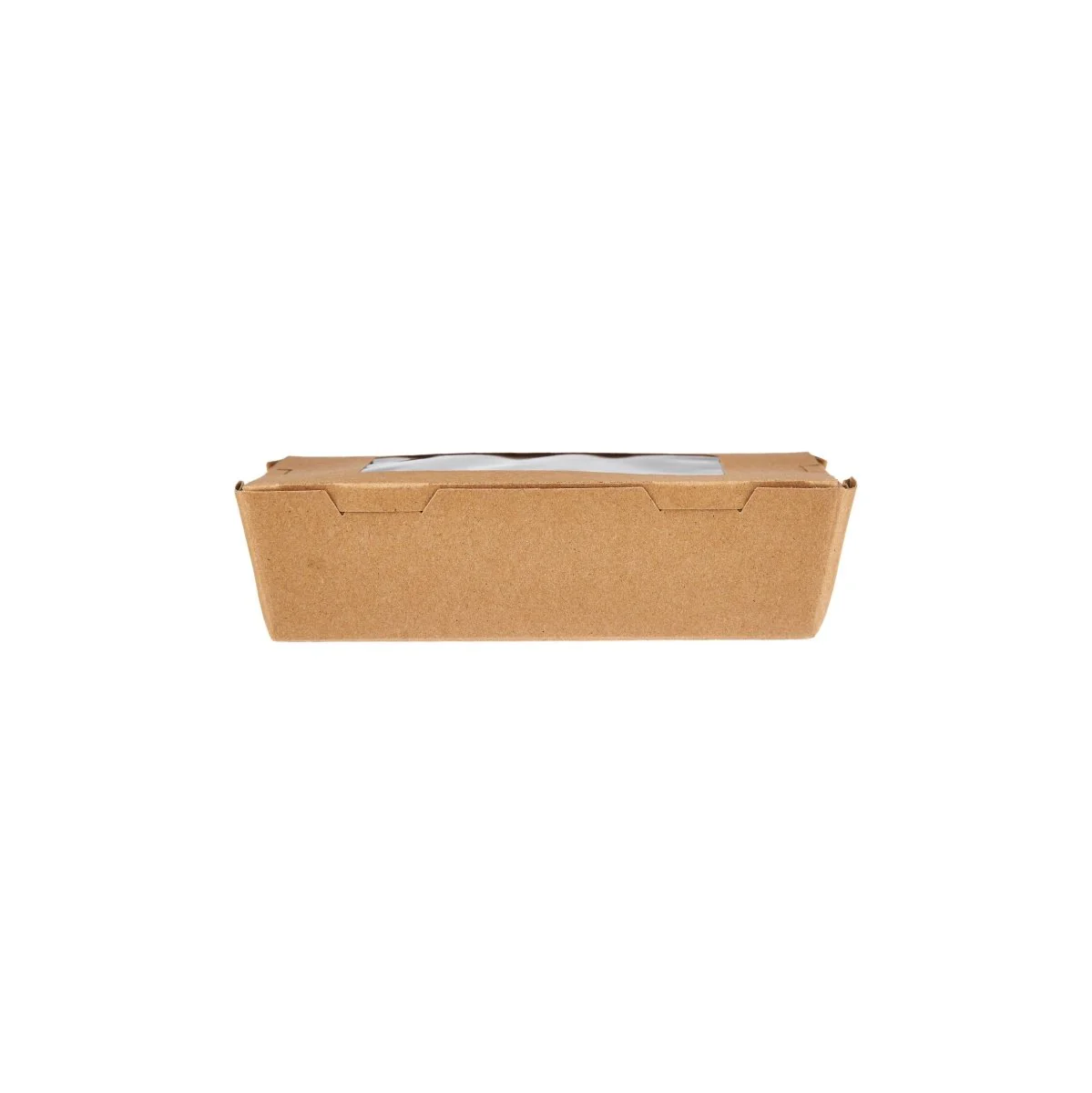 120 Pieces 195 Mm Kraft Lunch Box With Window - Image 3
