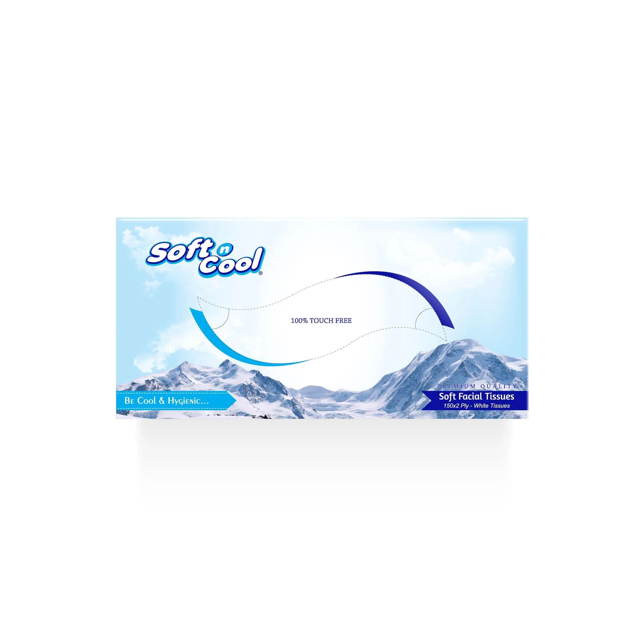 5+1  Boxes Soft n Cool Facial Tissue 150 Sheets x 2 Ply - Image 8