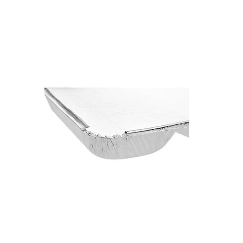 500 Pieces Aluminum Container 2 Compartment Base Only 226x177x29 Mm - Image 3
