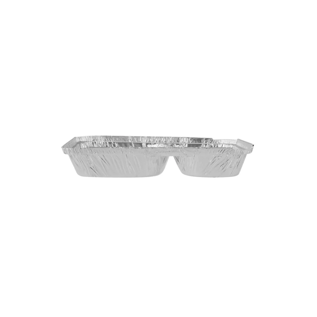 500 Pieces Aluminum Container 2 Compartment Base Only 226x177x29 Mm - Image 5