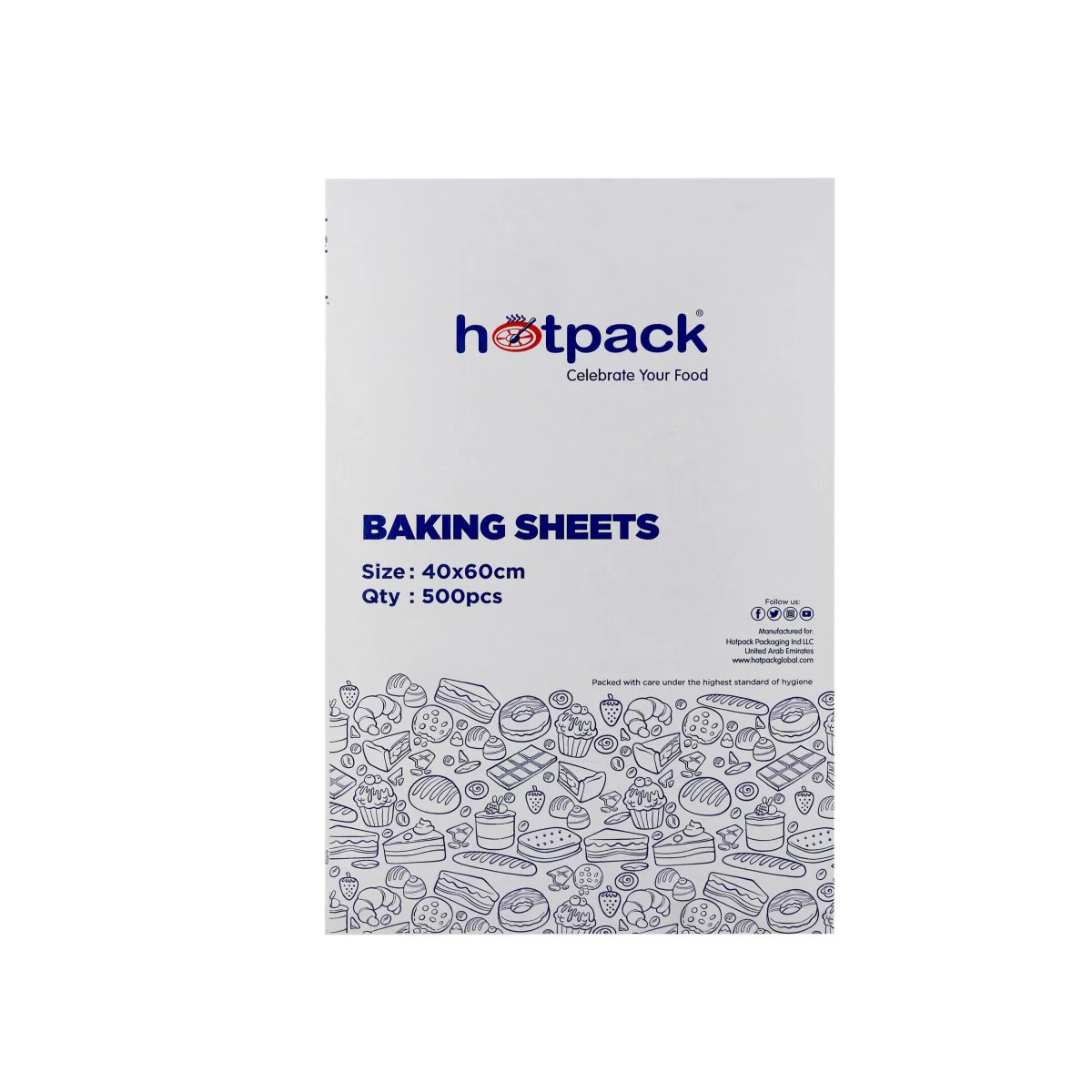 Baking Paper Sheets 500 Pieces - Image 3