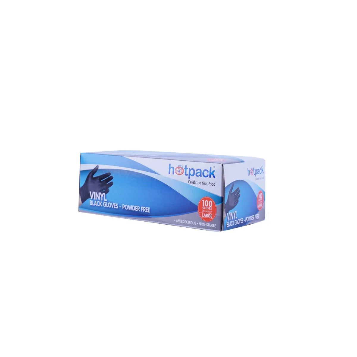 1000 Pieces Black Powder Free Vinyl Gloves - Image 4