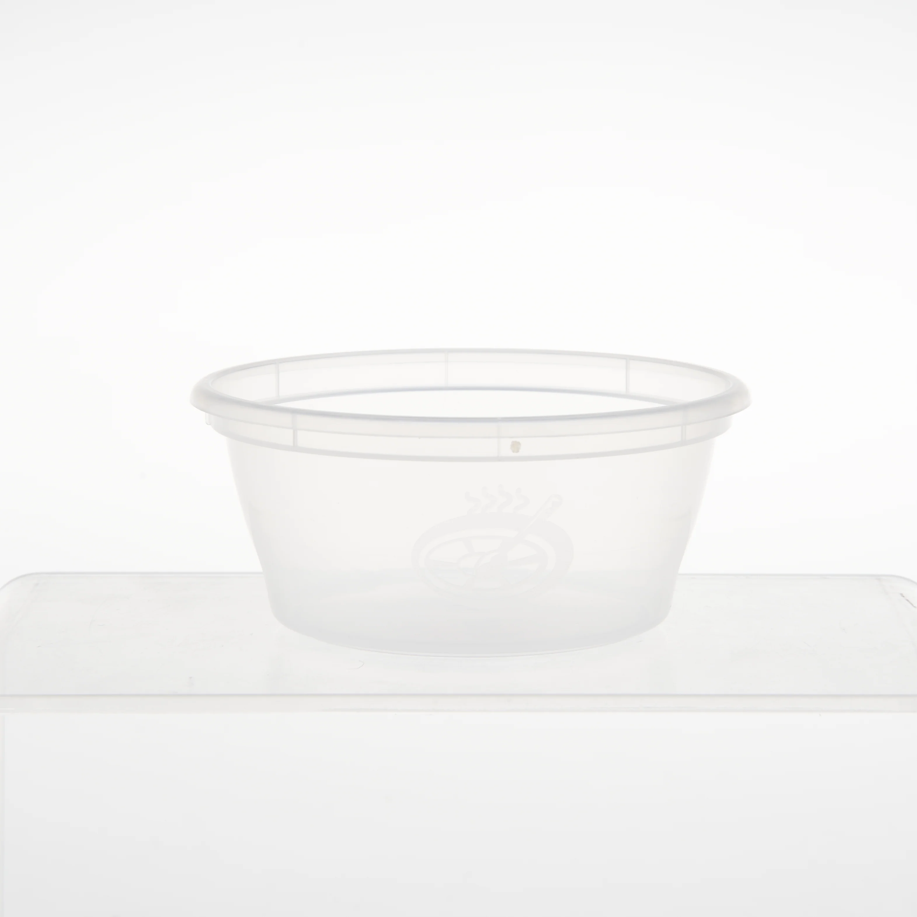 1000 Pieces Clear Round Microwavable Portion Cup 60ml With Lid - Image 4