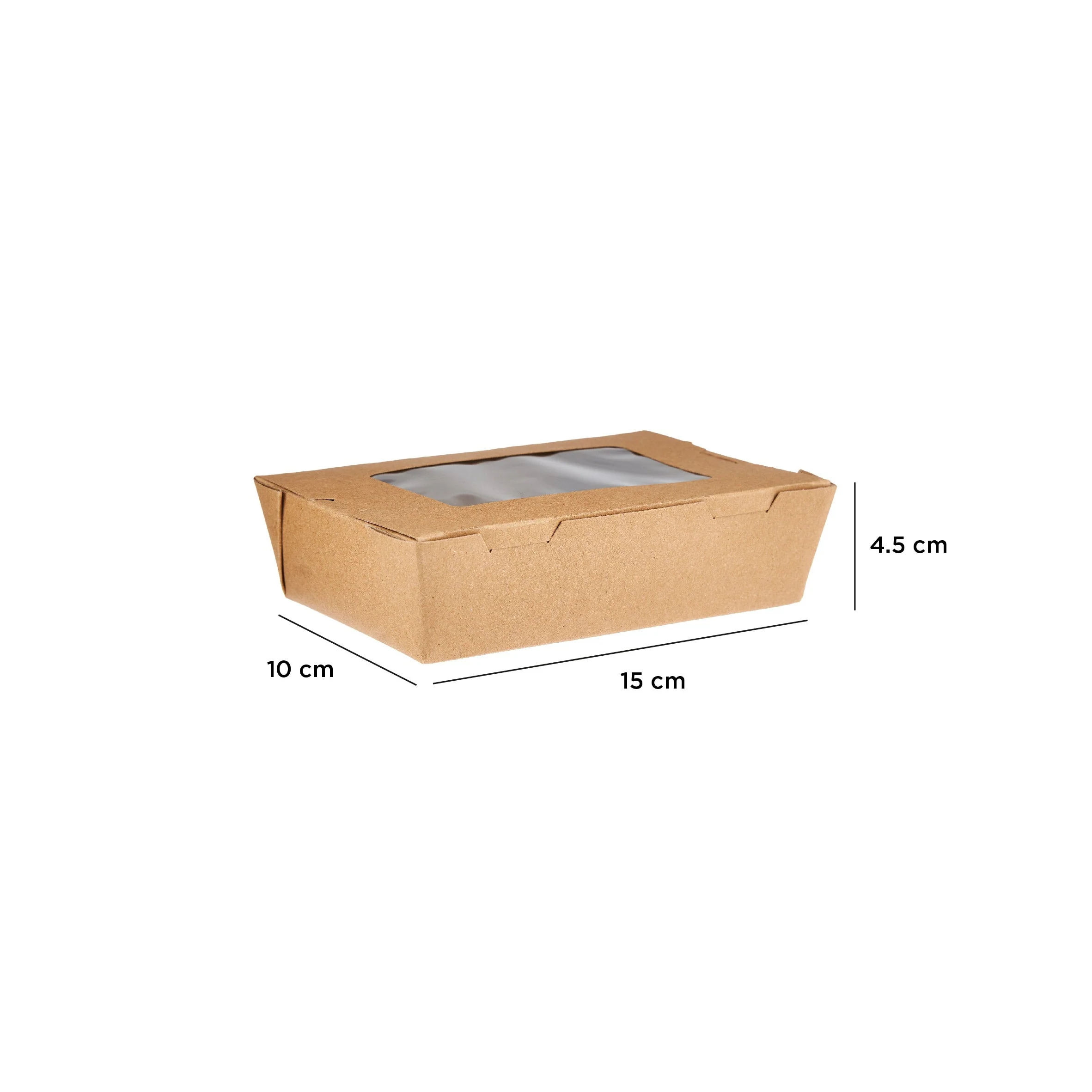 Kraft Lunch Box with Window - Image 3