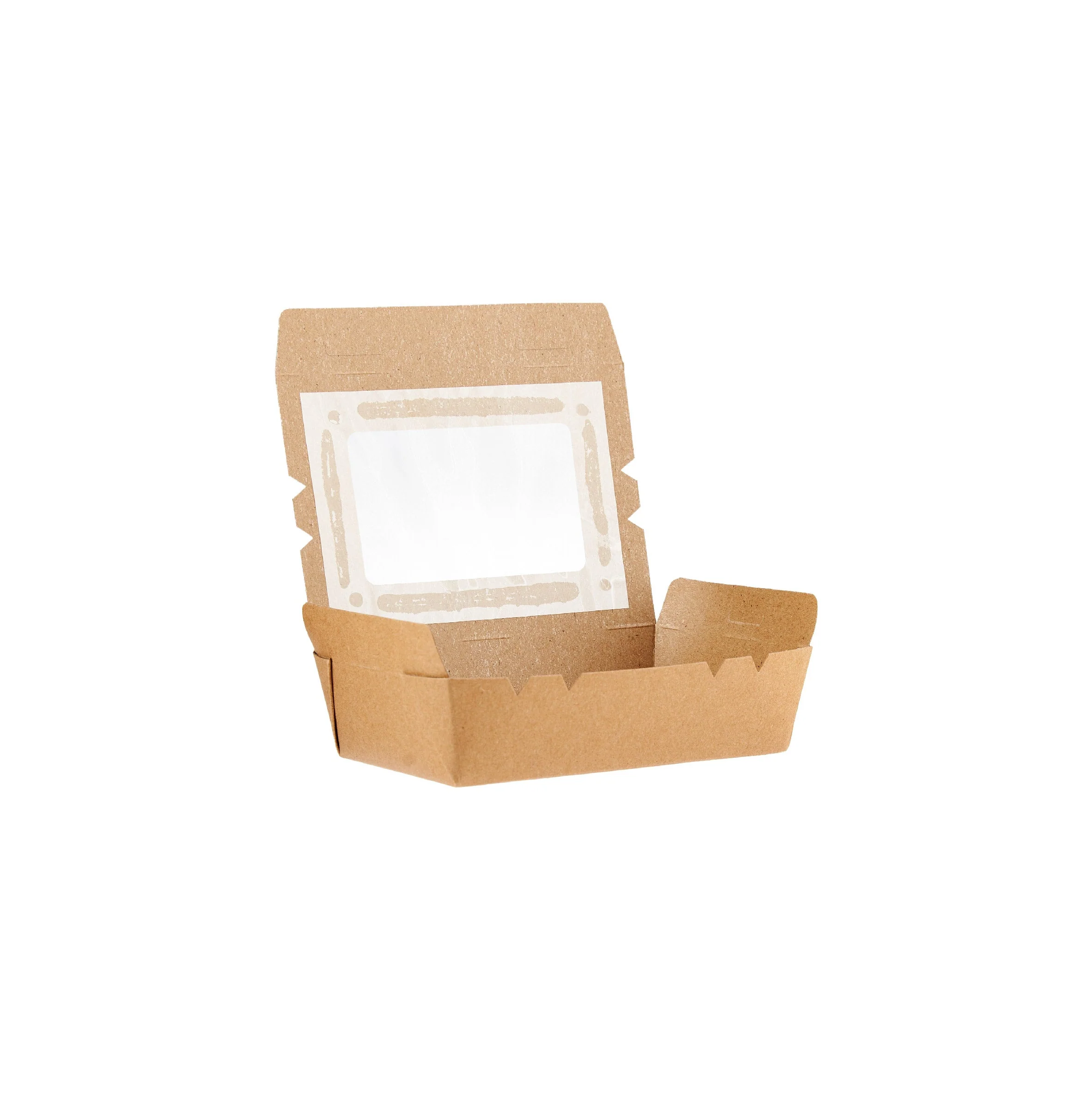 Kraft Lunch Box with Window - Image 5