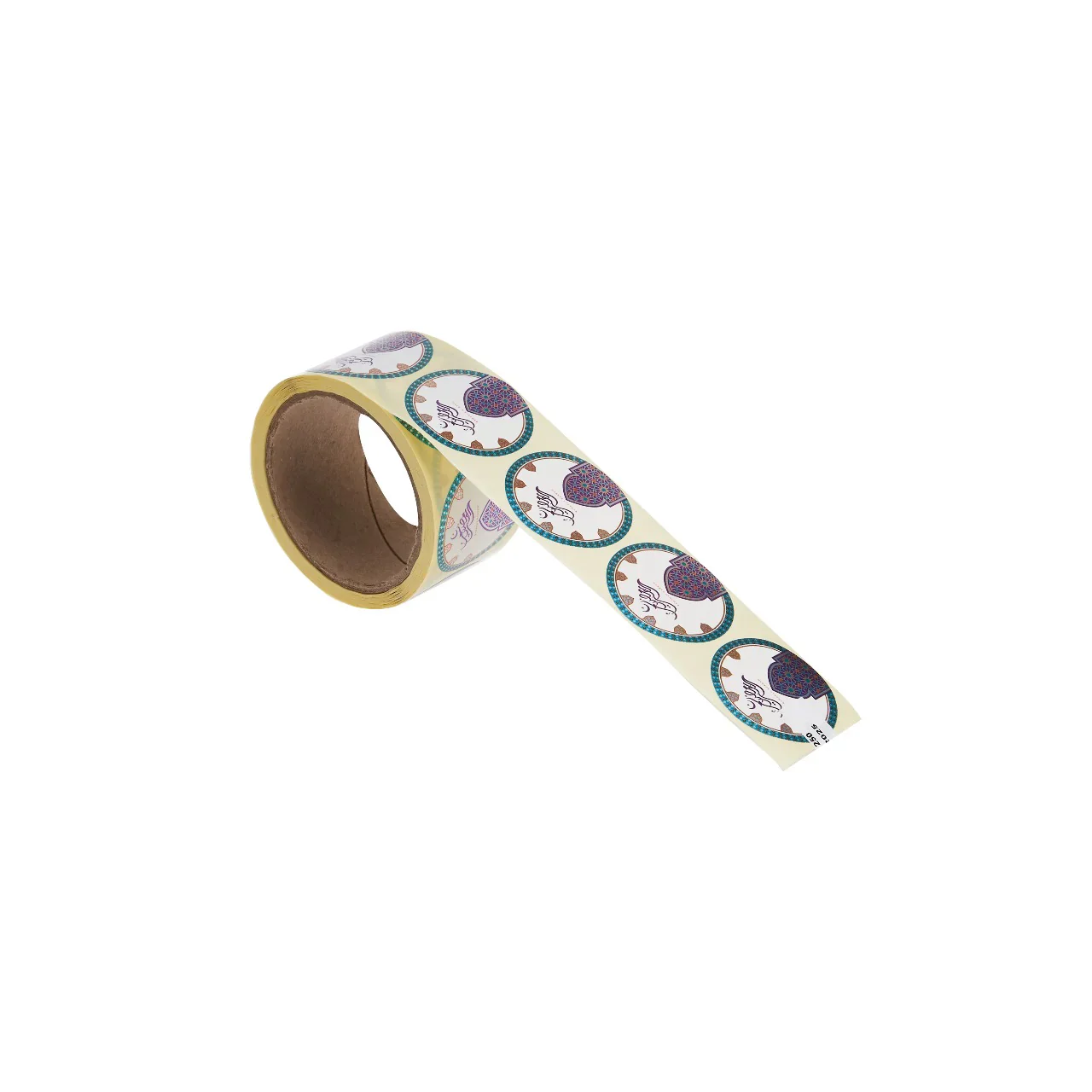 Ramadan Kareem Sticker Roll 250 Pieces - Image 4