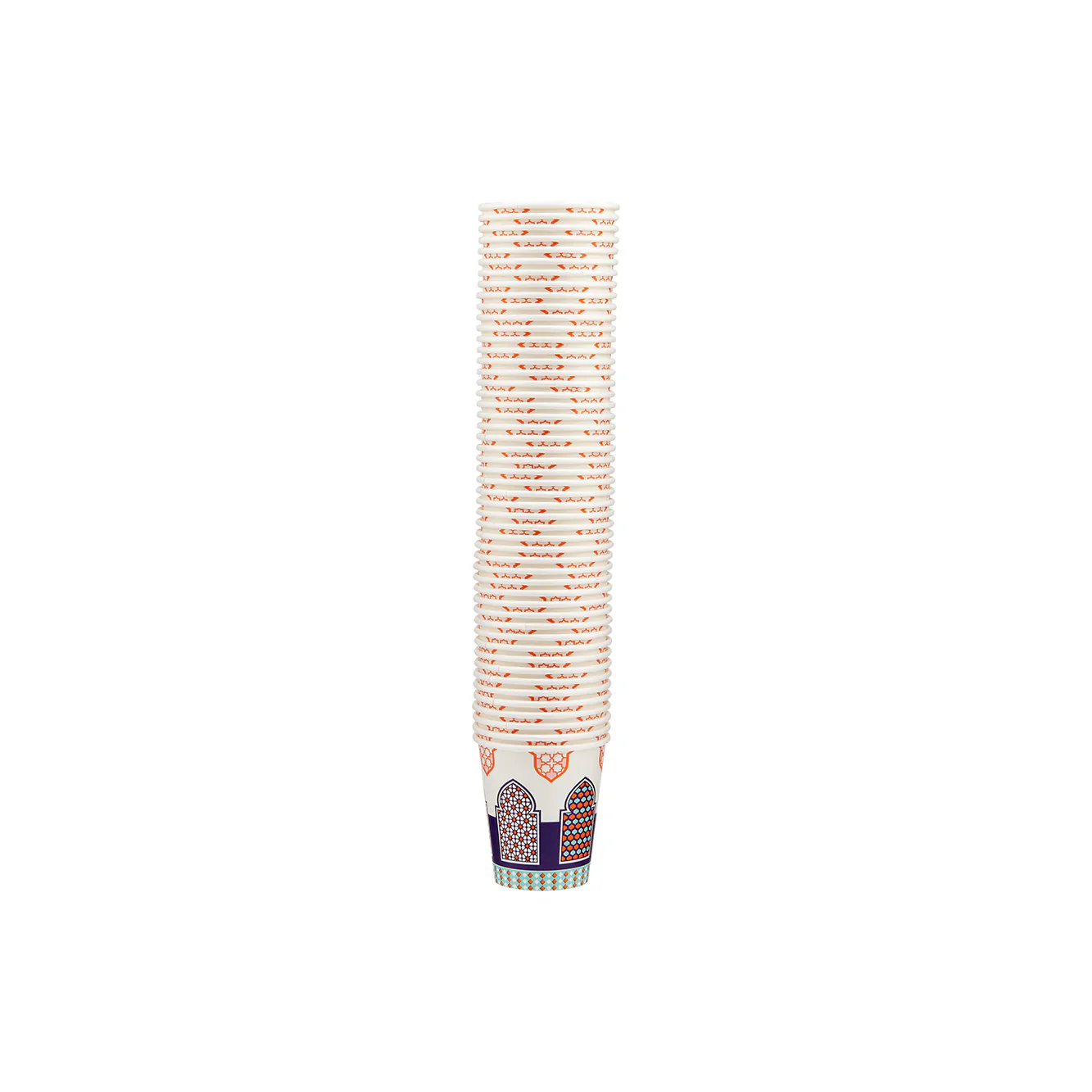 Ramadan Theme Heavy Duty Single Wall Paper Cup 6.5 Oz - 1000 Pieces - Image 4