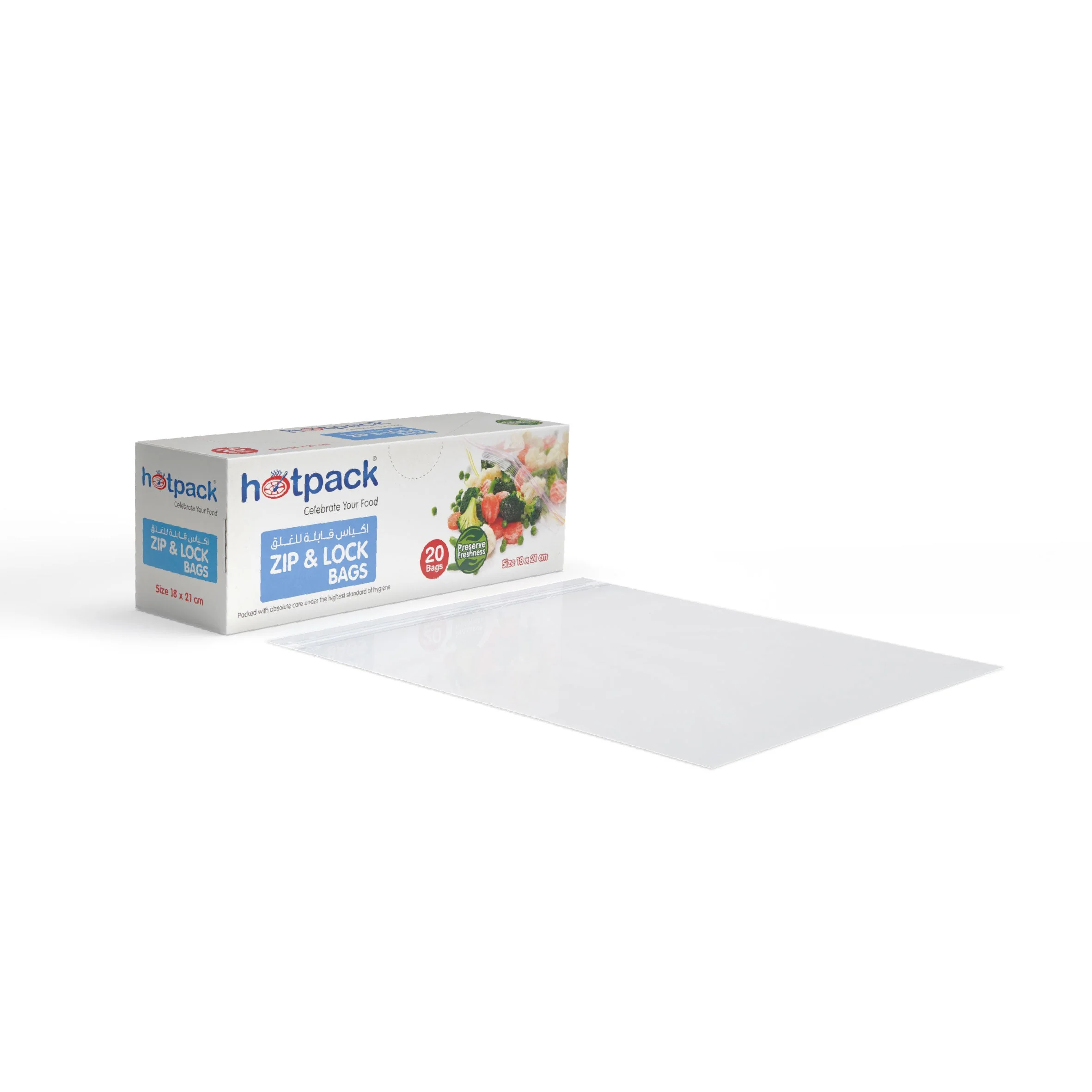 Ziplock Lock Storage Bag 18 X 21 Cm - Image 3